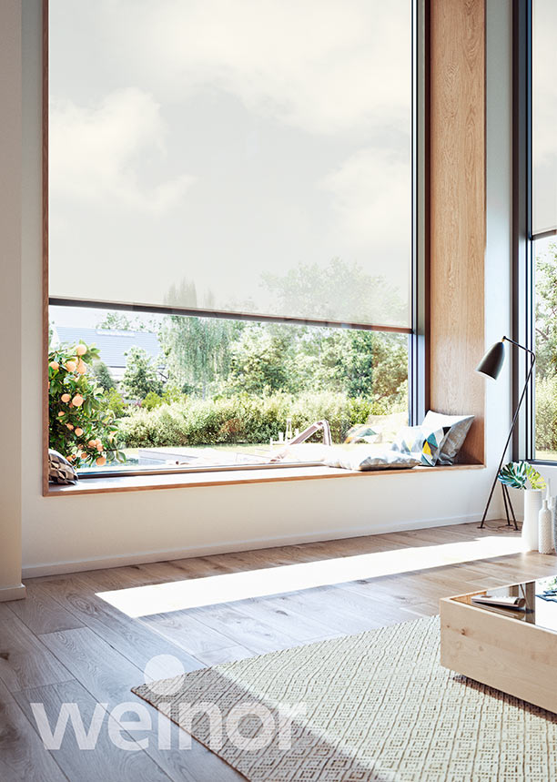 Fenster-, Fassadenmarkisen und Seitenbeschattung